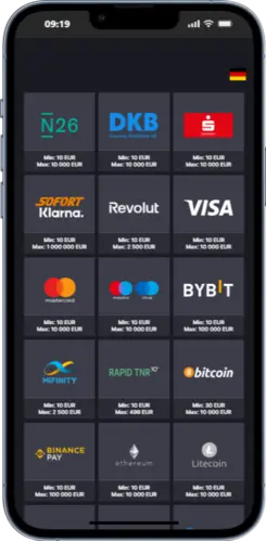 4 žingsnis — Indėlio būdai — Vox Casino
