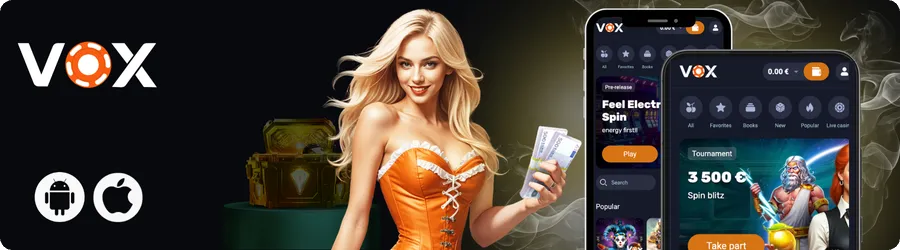 Geriausia Vox Casino programėlė