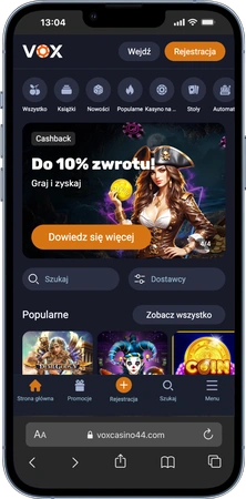 Vox Casino strona główna