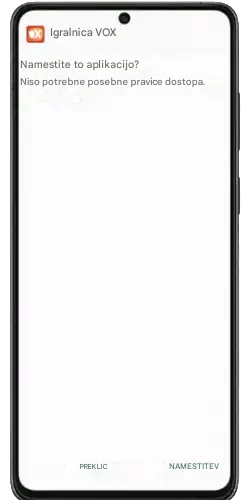 Vox Casino App Potrdite namestitev