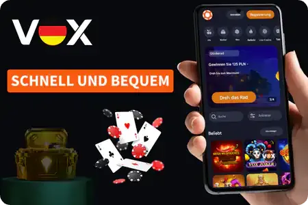 vox casino app Schnell und bequem